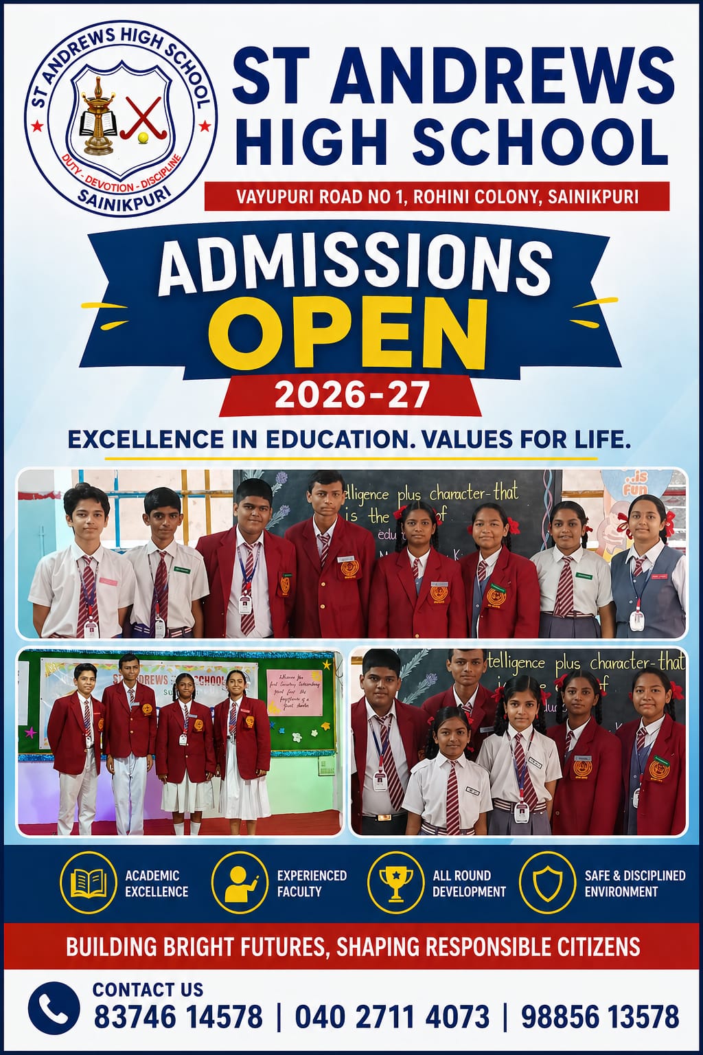 St Andrews Announcement